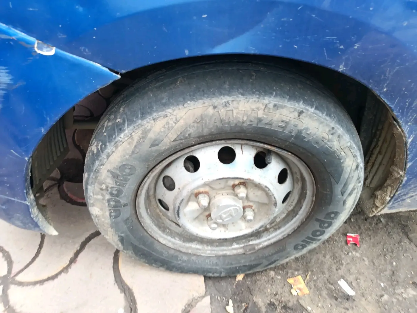2014 Hyundai Eon D-LITE+, Petrol, Manual, 49,166 km, tyre