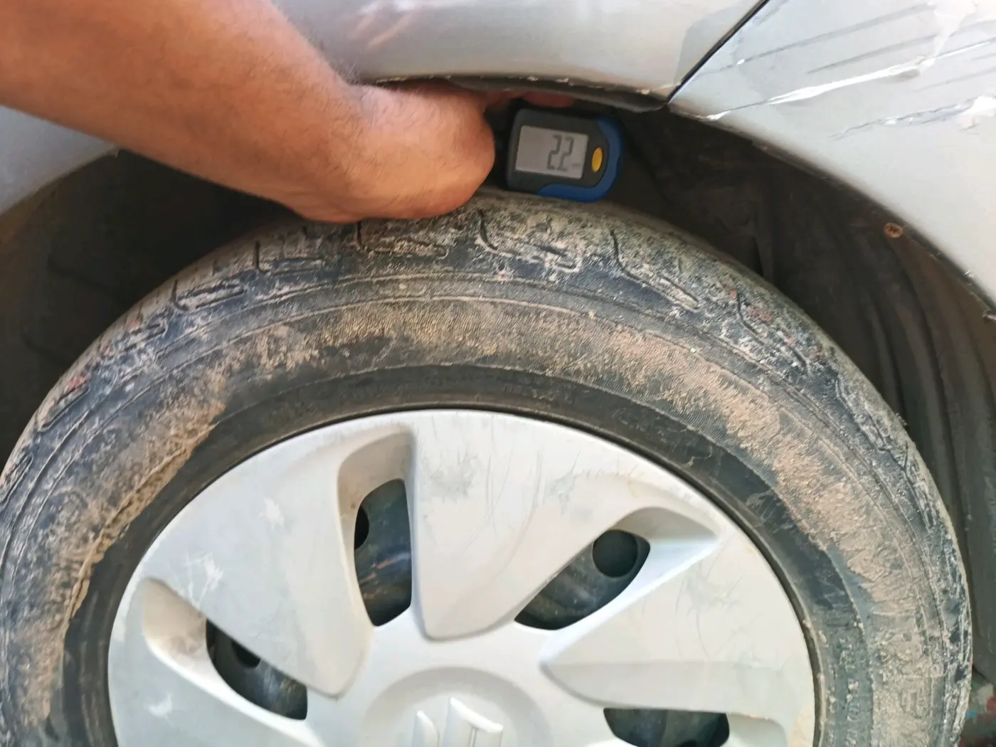 2016 Maruti Celerio VXI CNG, CNG, Manual, 97,879 km, tyre