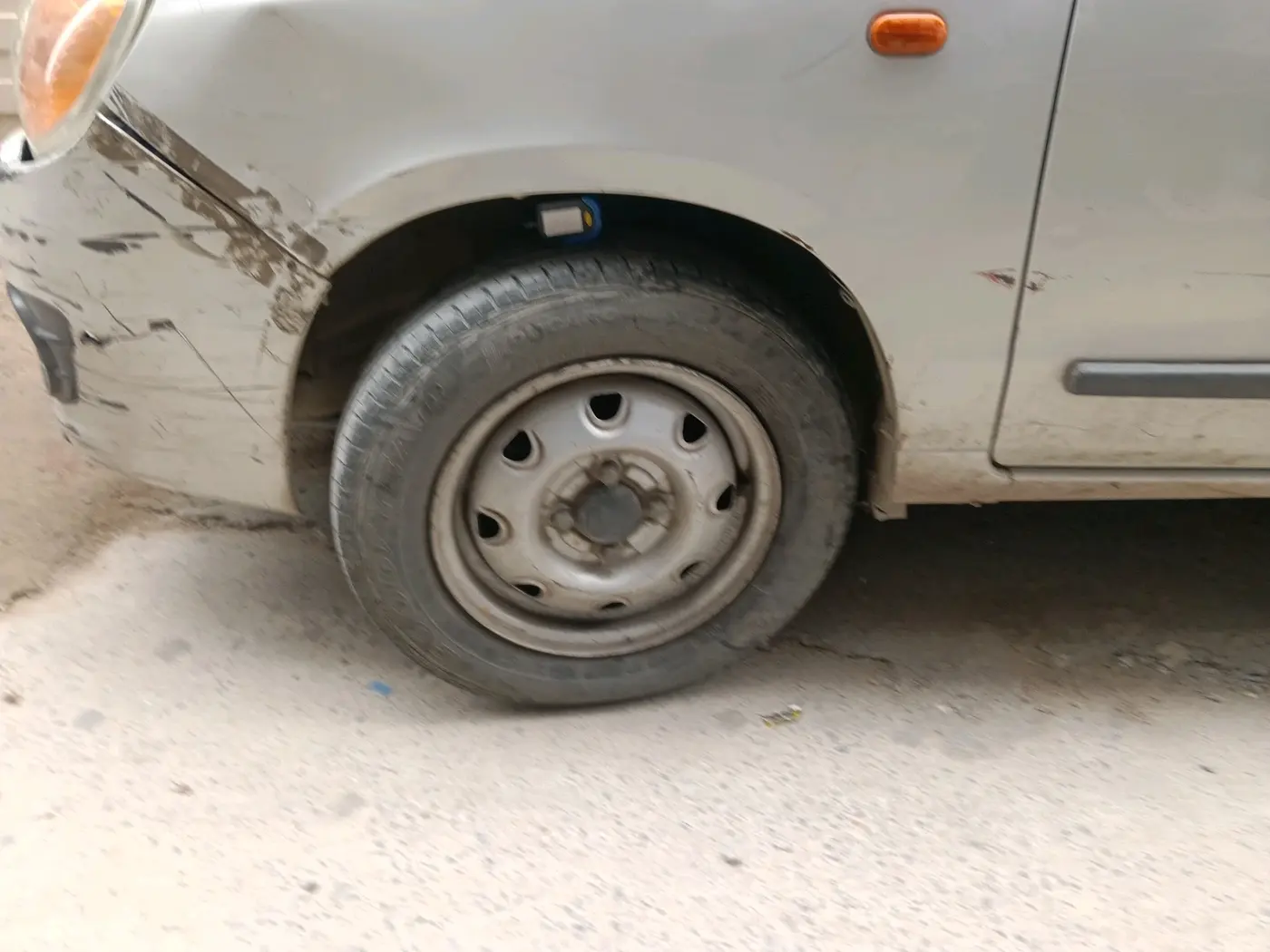 2013 Maruti Alto K10 LXI, Petrol, Manual, 65,823 km, tyre