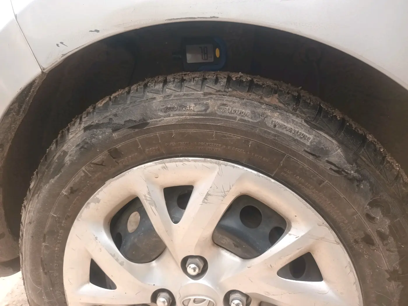 2018 Hyundai Grand i10 MAGNA 1.2 KAPPA VTVT, Petrol, Manual, 99,295 km, tyre