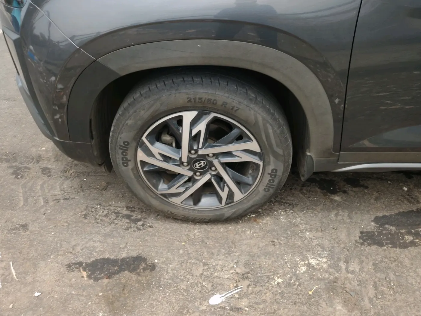 2024 Hyundai Creta SX (O) IVT 1.5 PETROL, Petrol, Automatic, 8,089 km, tyre