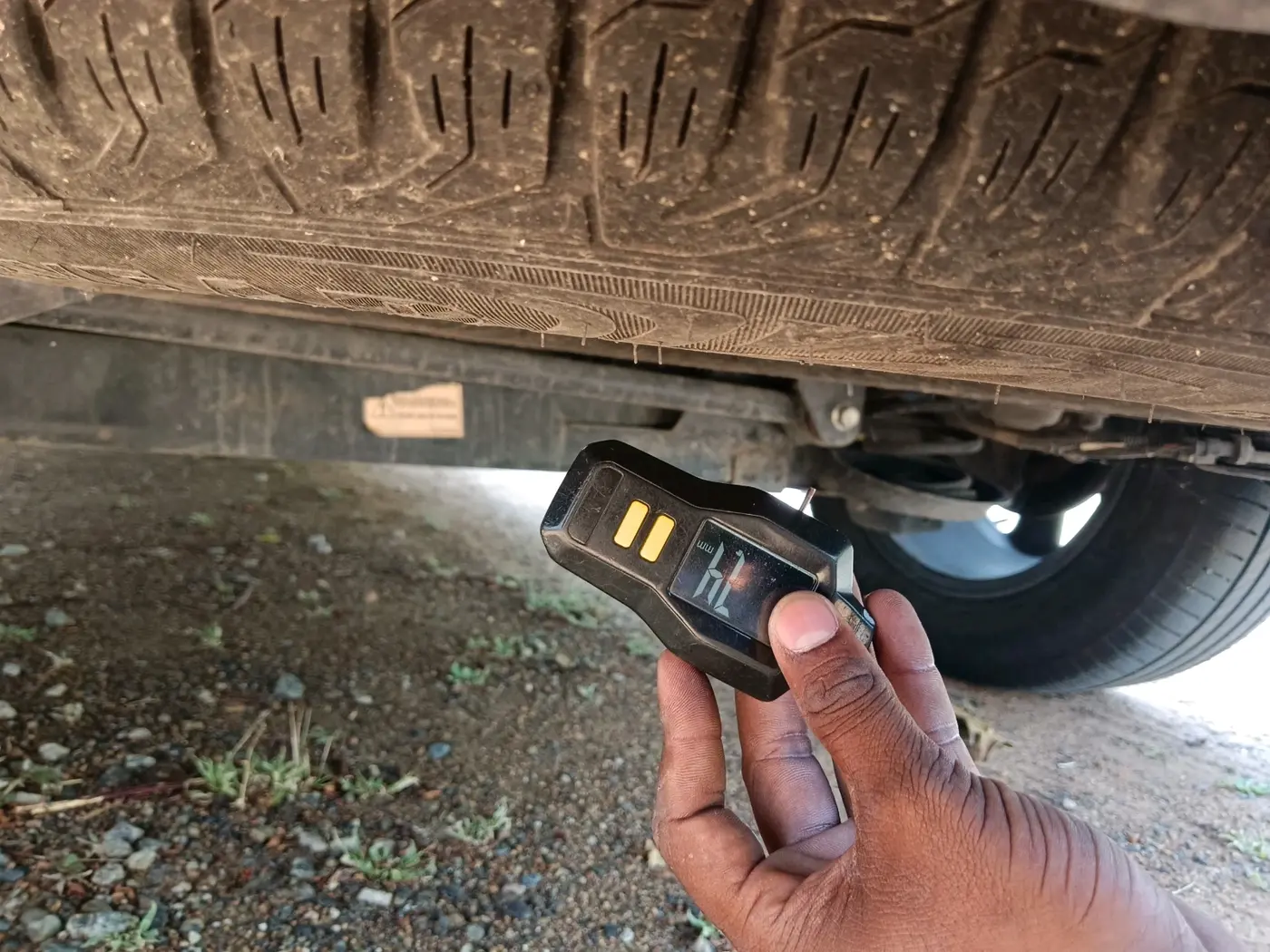 2023 Tata Harrier XZ PLUS 2.0L DARK EDITION, Diesel, Manual, 34,074 km, tyre