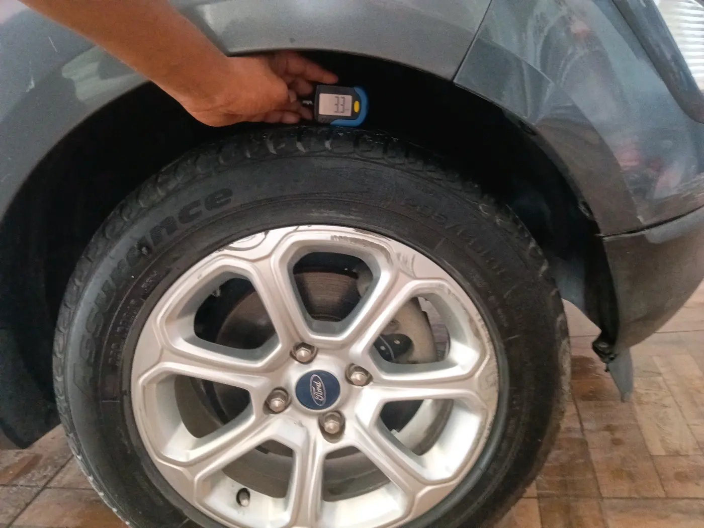 2019 Ford Ecosport TITANIUM 1.5L PETROL AT, Petrol, Automatic, 84,029 km, tyre