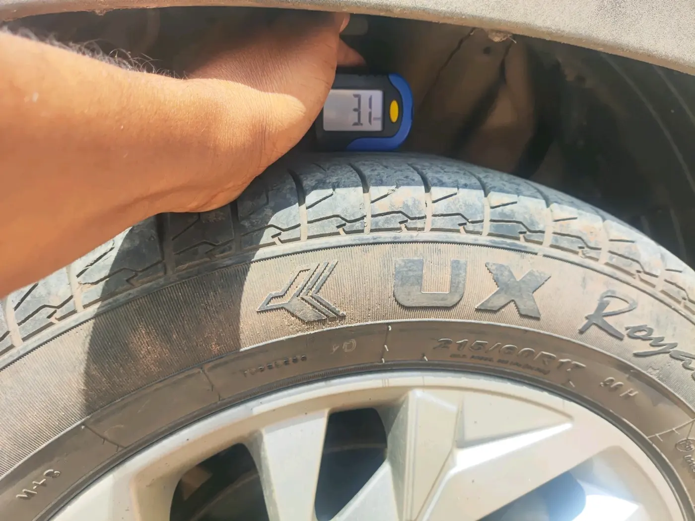 2020 Hyundai Creta SX 1.5 PETROL, Petrol, Manual, 1,00,254 km, tyre