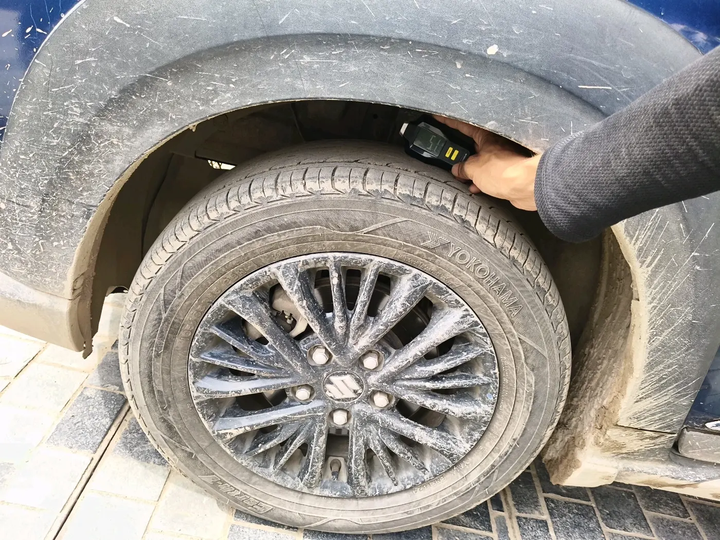 2021 Maruti XL6 ZETA MT, Petrol, Manual, 81,569 km, tyre