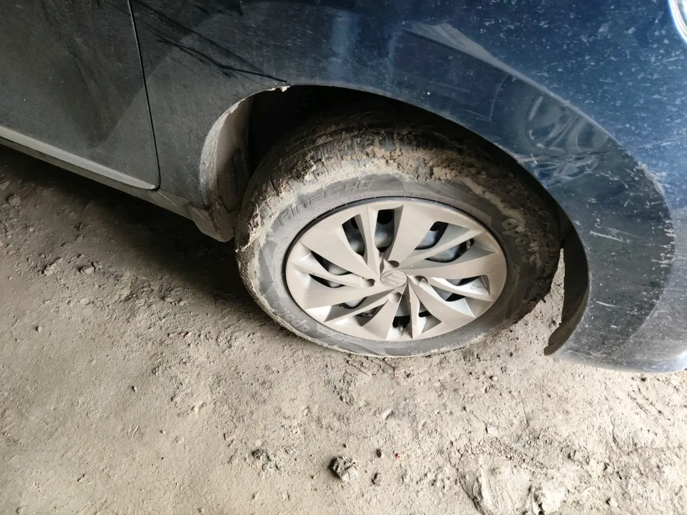 2025 Maruti Baleno DELTA PETROL 1.2, Petrol, Manual, 23,636 km, tyre