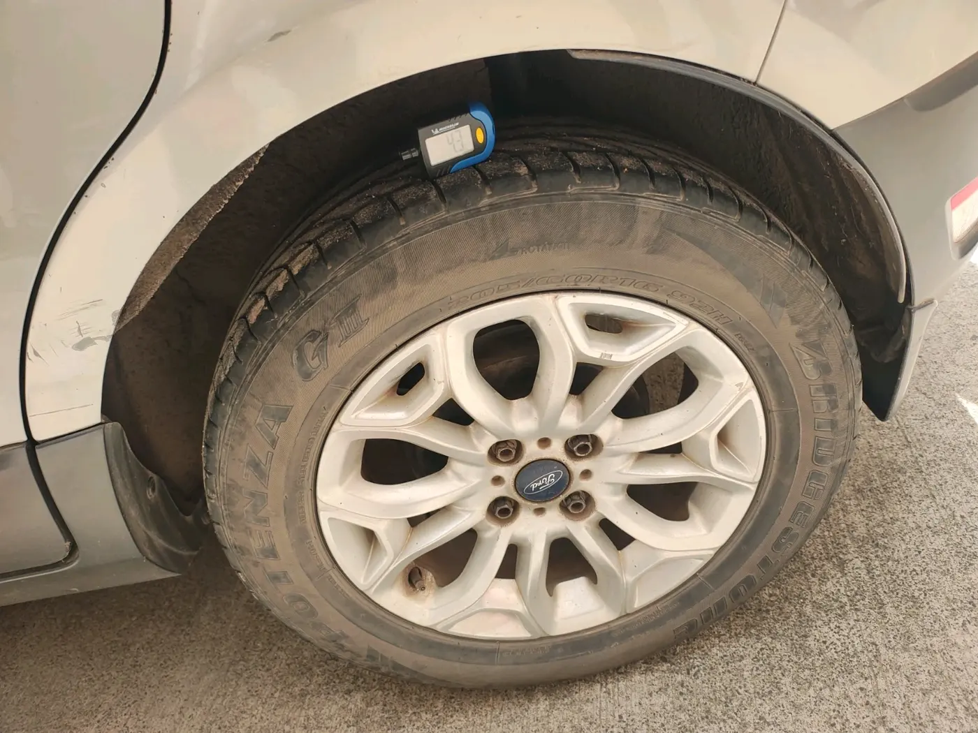 2013 Ford Ecosport TITANIUM 1.5L DIESEL, Diesel, Manual, 87,702 km, tyre