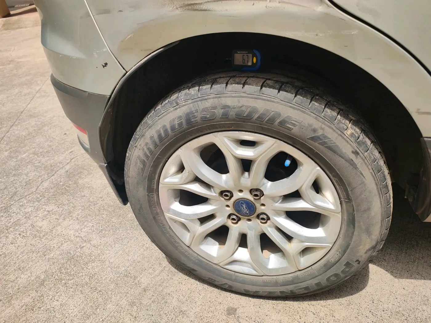 2013 Ford Ecosport TITANIUM 1.5L DIESEL, Diesel, Manual, 87,702 km, tyre