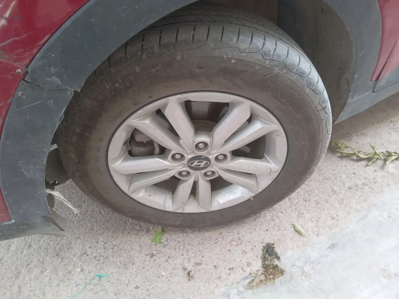 2015 Hyundai Creta SX 1.6 DIESEL, Diesel, Manual, 1,14,116 km, tyre
