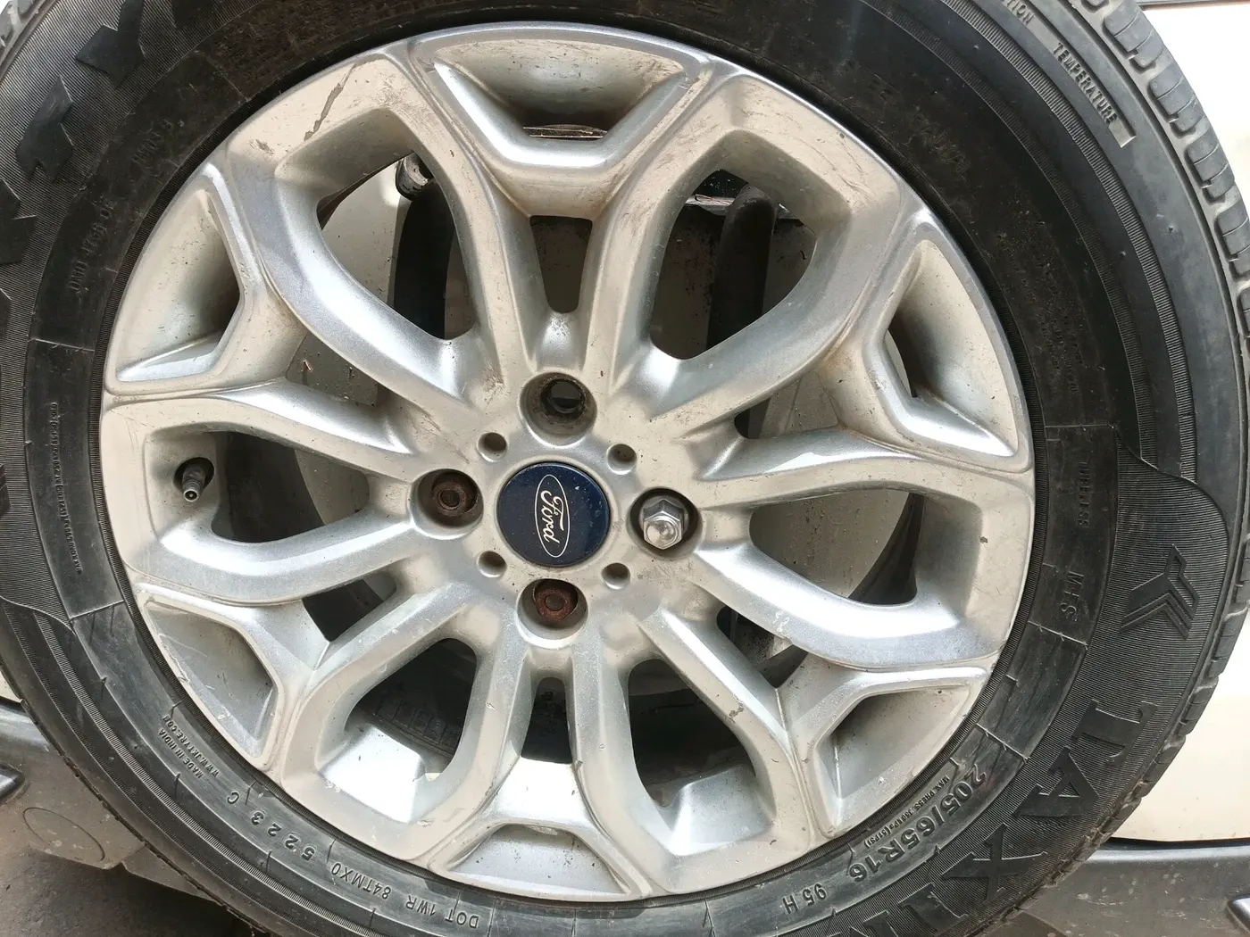 2013 Ford Ecosport TITANIUM 1.5L PETROL AT, Petrol, Automatic, 77,781 km, tyre