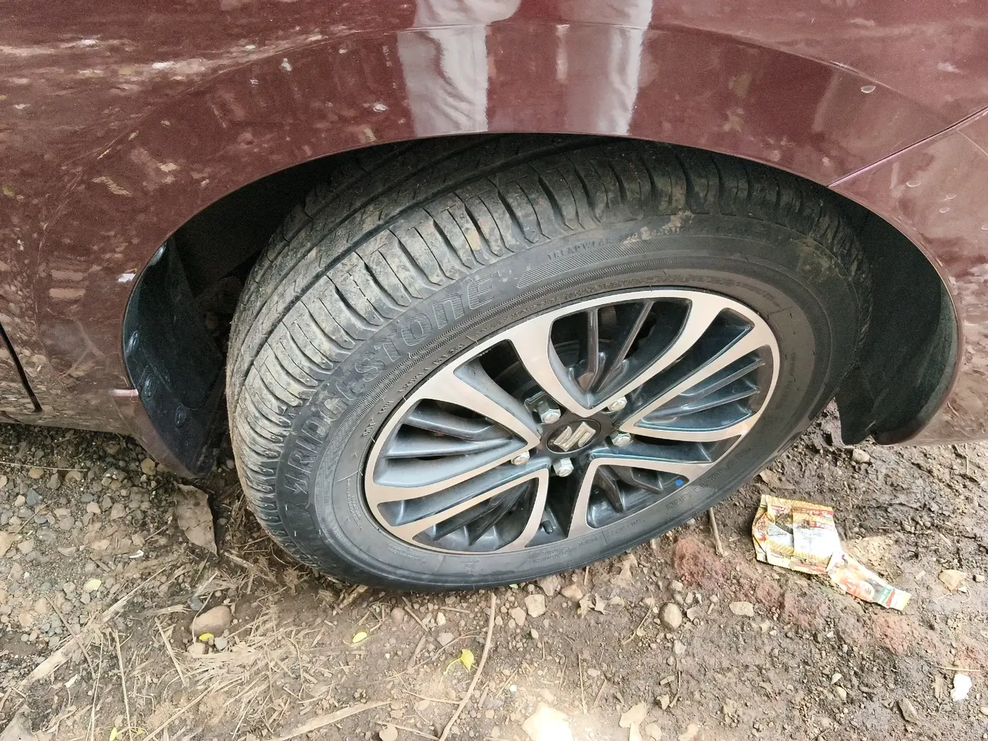 2026 Maruti Ertiga ZXI AT SHVS, Petrol, Automatic, 4,338 km, tyre
