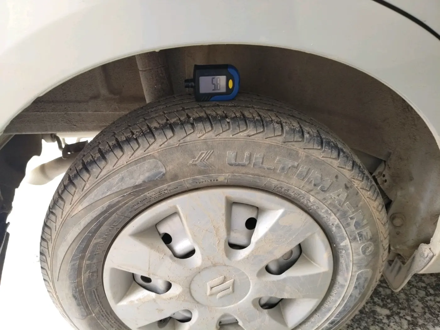 2022 Maruti New Wagon-R LXI 1.0, Petrol, Manual, 18,421 km, tyre