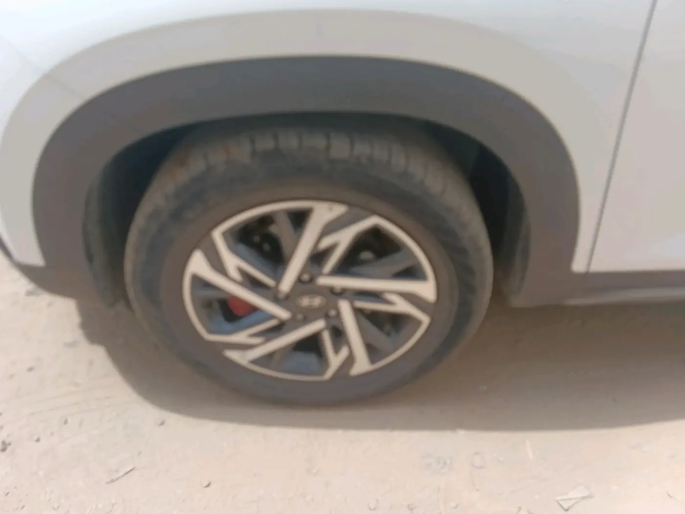 2024 Hyundai Creta SX 1.5 PETROL, Petrol, Manual, 13,779 km, tyre