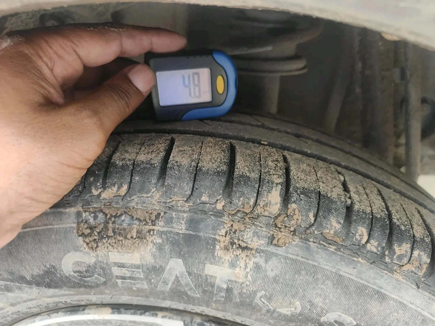 2019 Tata TIGOR XZ PLUS PETROL, Petrol, Manual, 61,277 km, tyre