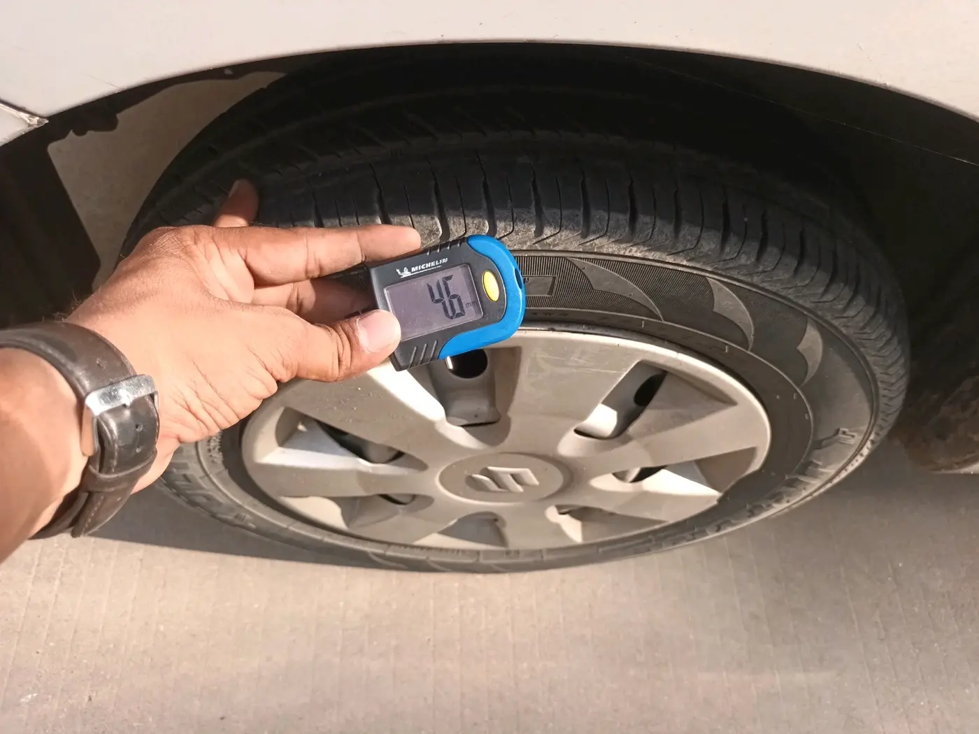 2014 Maruti Wagon R 1.0 LXI CNG, CNG, Manual, 1,27,838 km, tyre