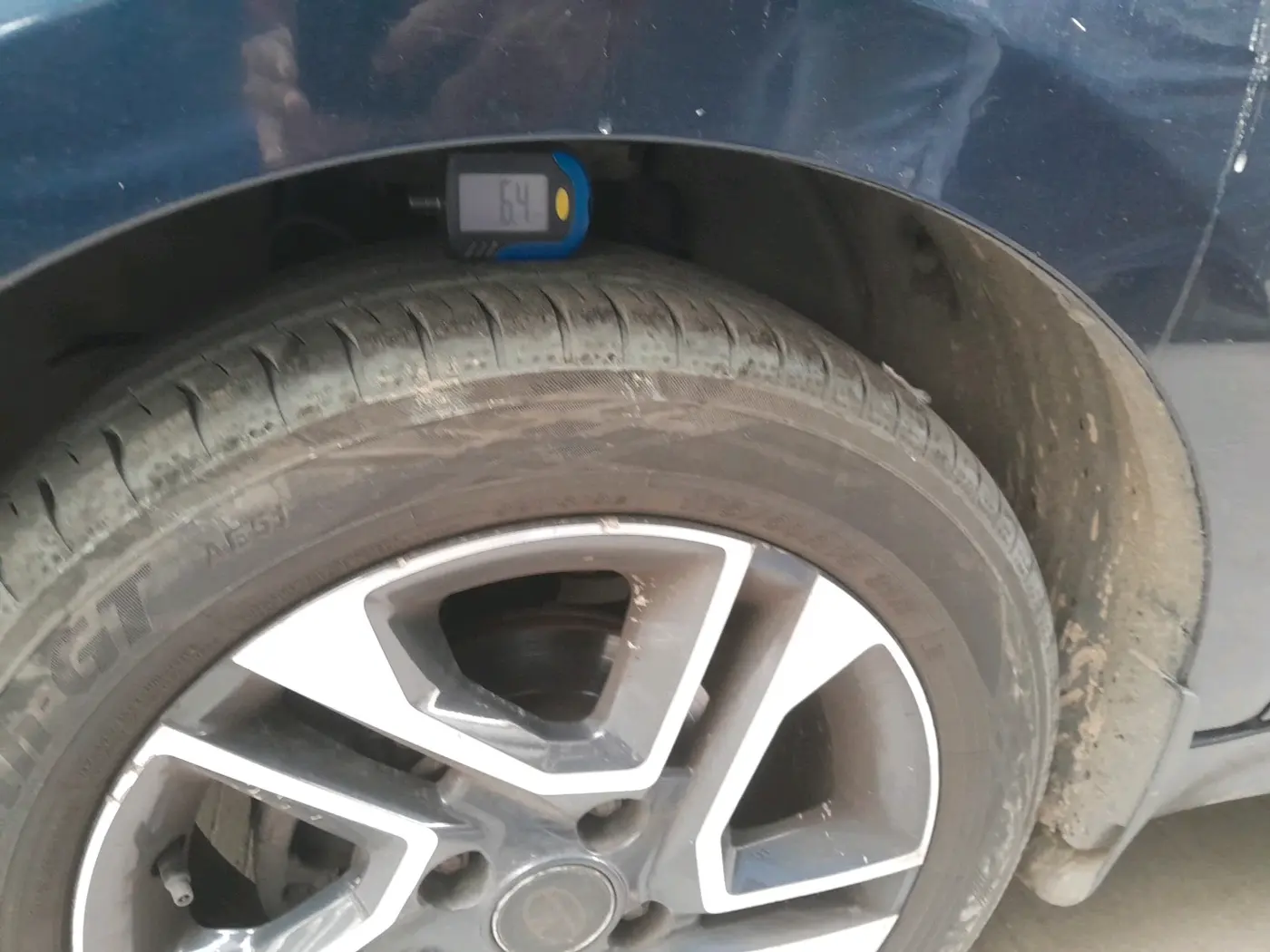 2023 Tata Tiago XZ PLUS PETROL, Petrol, Manual, 63,496 km, tyre