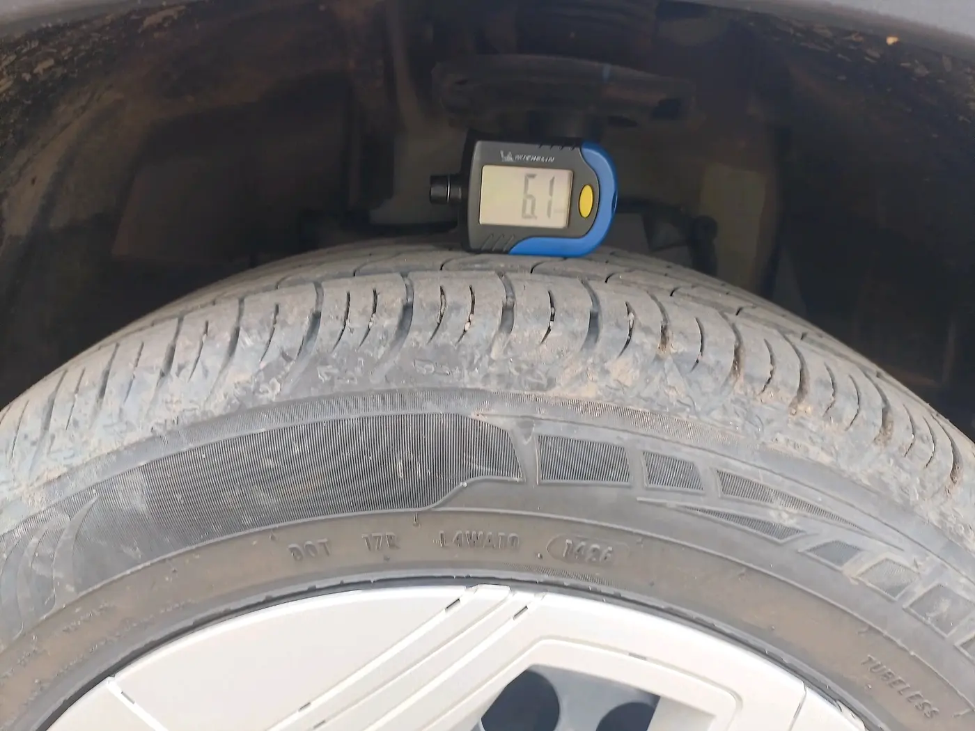 2026 Tata NEXON Pure Plus 1.2 Petrol 6MT, Petrol, Manual, 8,777 km, tyre