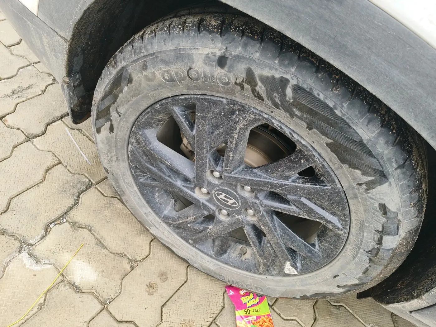 2024 Hyundai Creta S (O) 1.5 PETROL, Petrol, Manual, 33,031 km, tyre