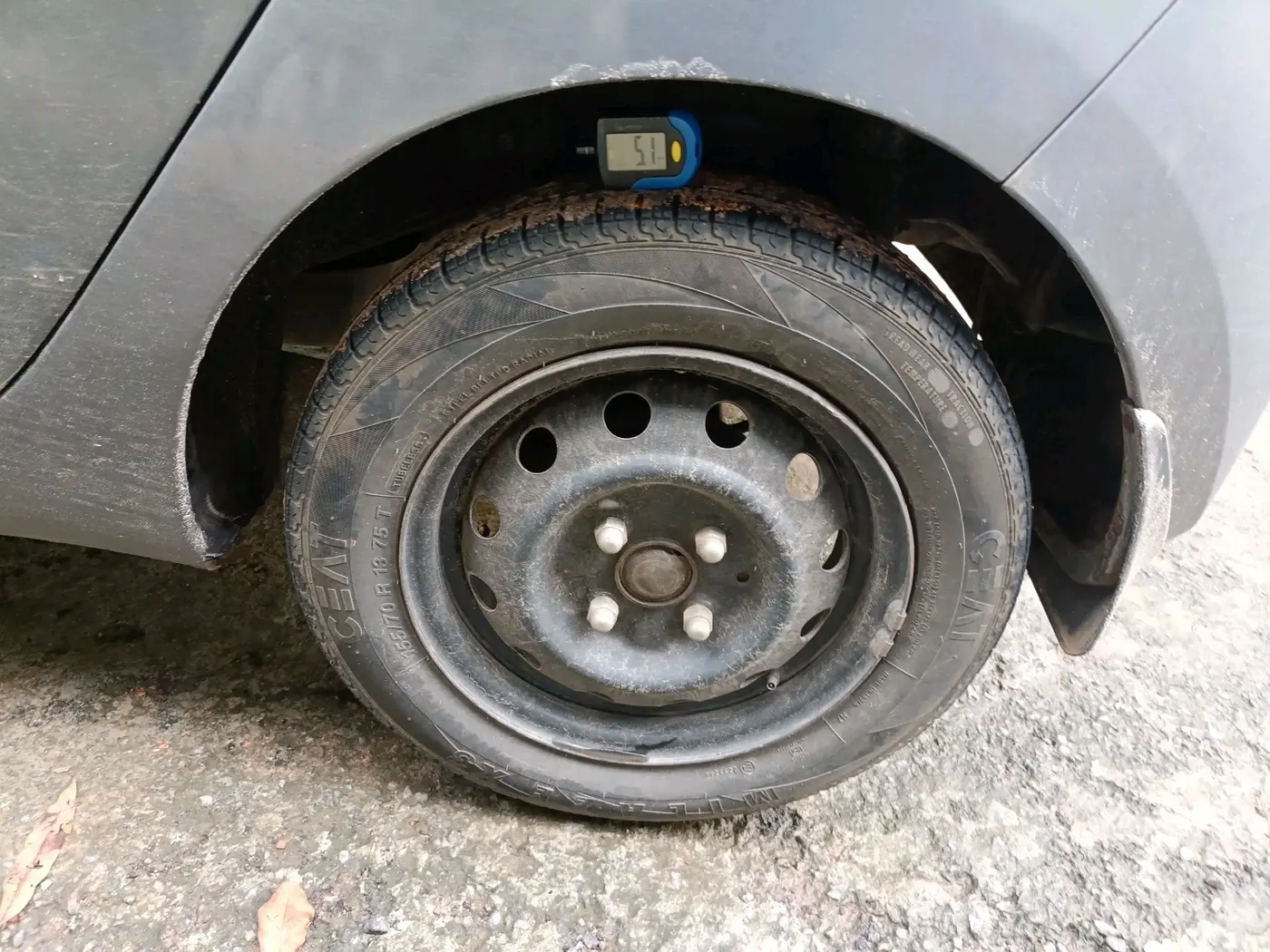 2018 Hyundai Eon ERA +, Petrol, Manual, 61,248 km, tyre