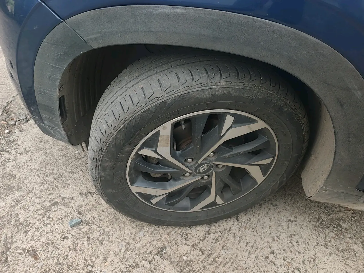 2020 Hyundai Creta SX (O) AT 1.5 DIESEL, Diesel, Automatic, 95,055 km, tyre