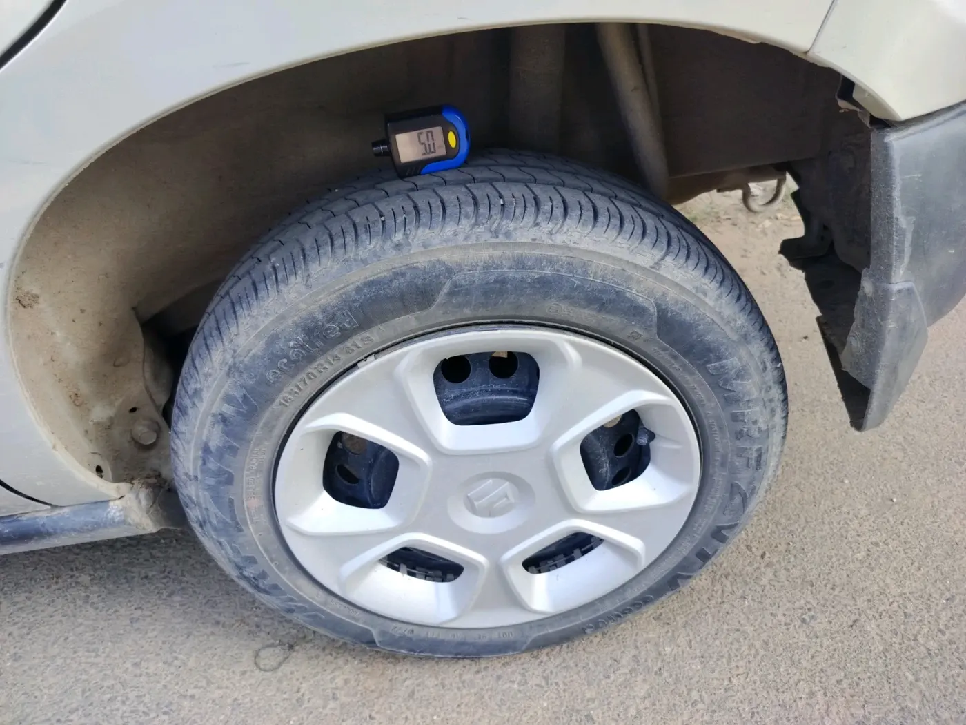 2022 Maruti S PRESSO VXI+, Petrol, Manual, 29,408 km, tyre