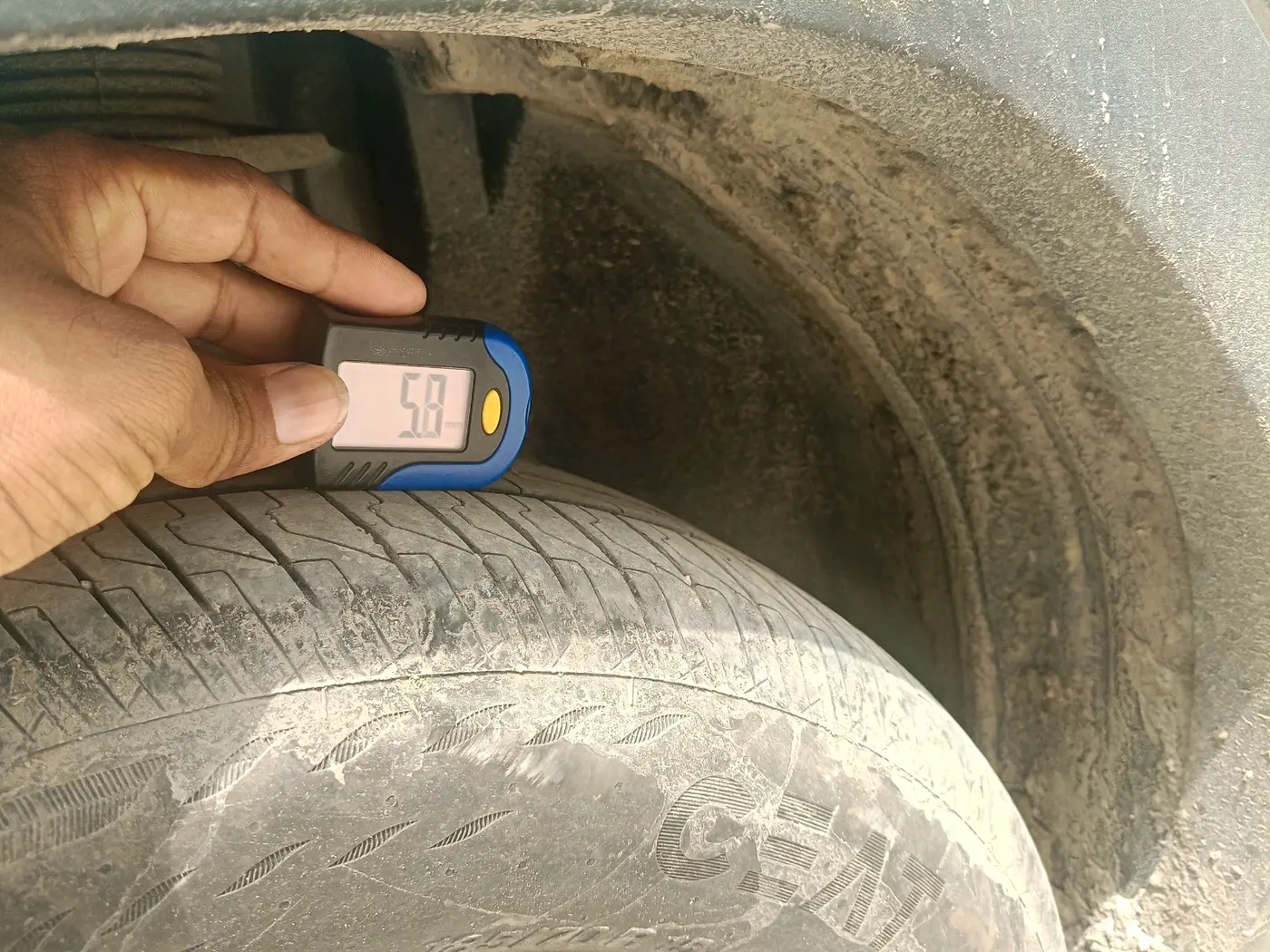 2025 Tata PUNCH PURE MT, Petrol, Manual, 4,795 km, tyre