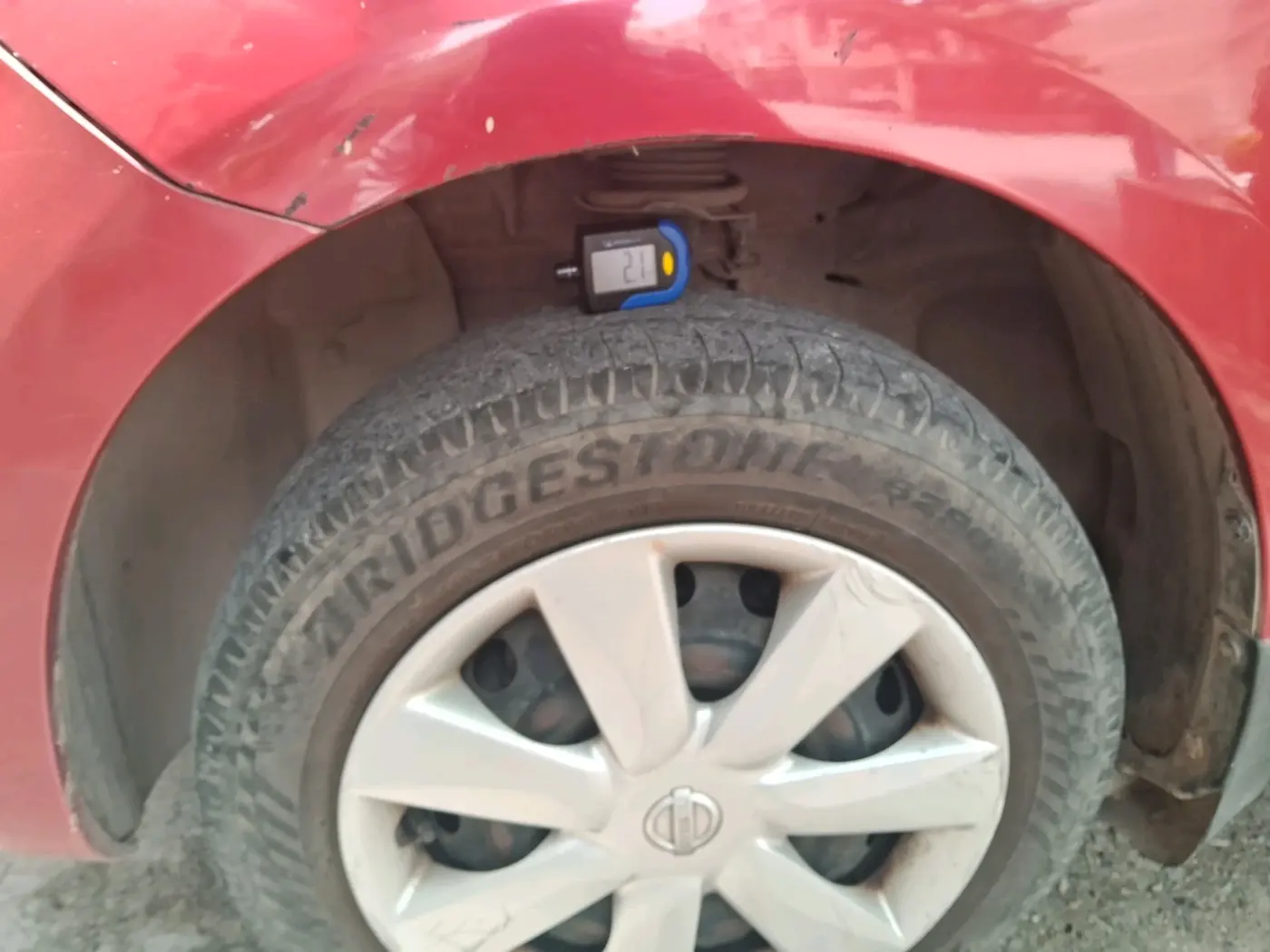 2011 Nissan Micra XL PETROL, Petrol, Manual, 40,652 km, tyre