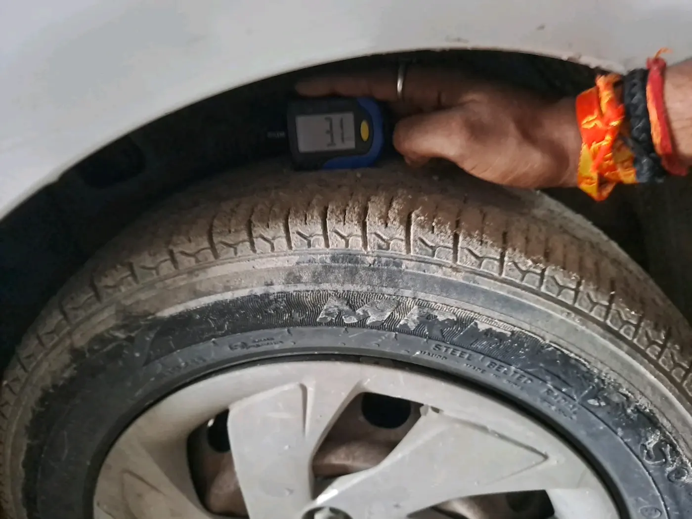 2019 Hyundai NEW SANTRO SPORTZ MT, Petrol, Manual, 79,952 km, tyre