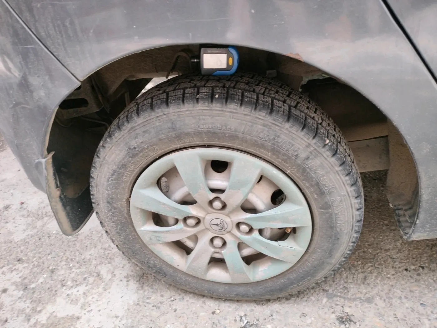 2011 Hyundai Eon ERA, Petrol, Manual, 55,155 km, tyre