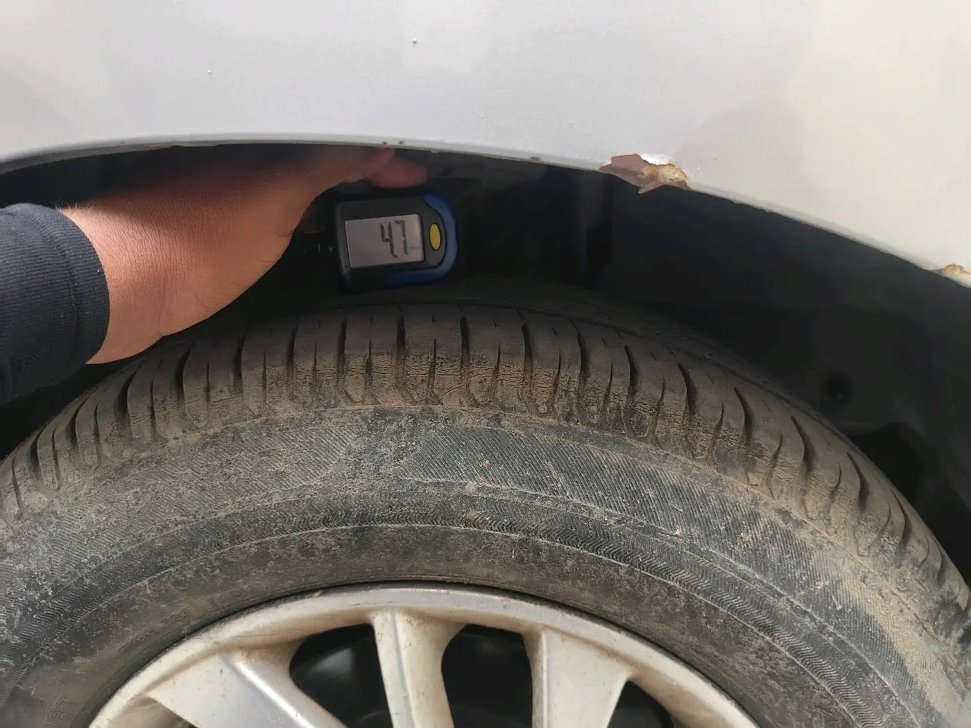 2016 Mahindra Kuv100 K2 D 6 STR, Diesel, Manual, 84,938 km, tyre