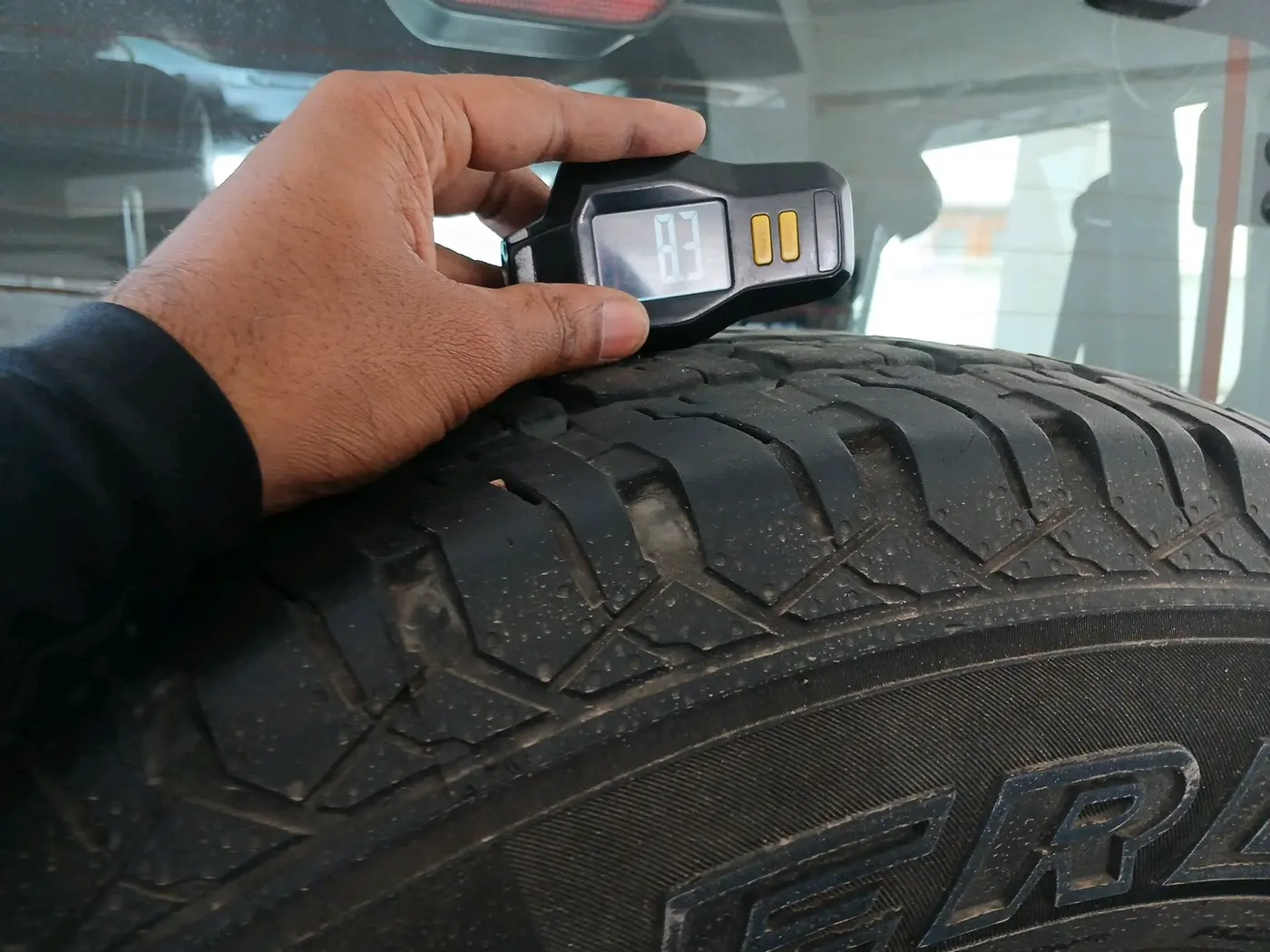 2021 Mahindra Thar LX HT PETROL 4WD MT, Petrol, Manual, 35,939 km, tyre