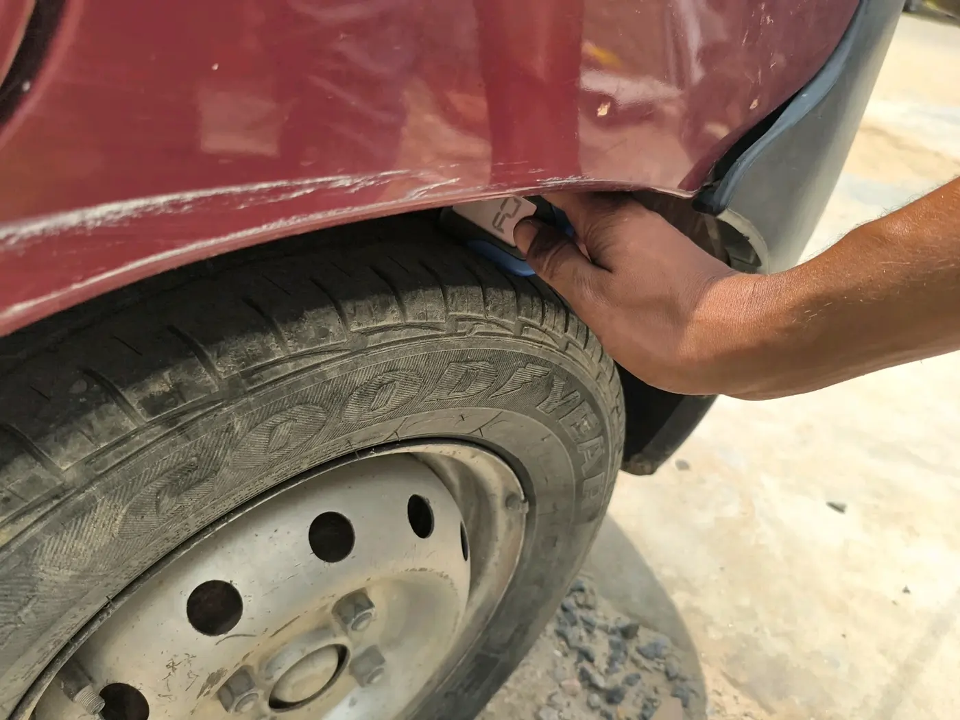 2011 Maruti Alto LXI, Petrol, Manual, 92,624 km, tyre