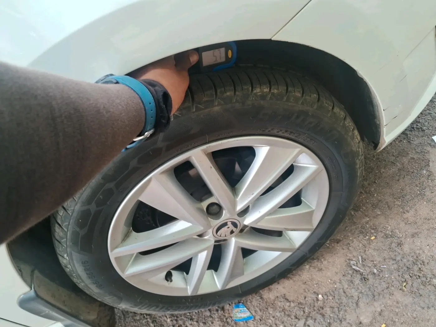 2021 Skoda Rapid STYLE TSI, Petrol, Manual, 69,631 km, tyre