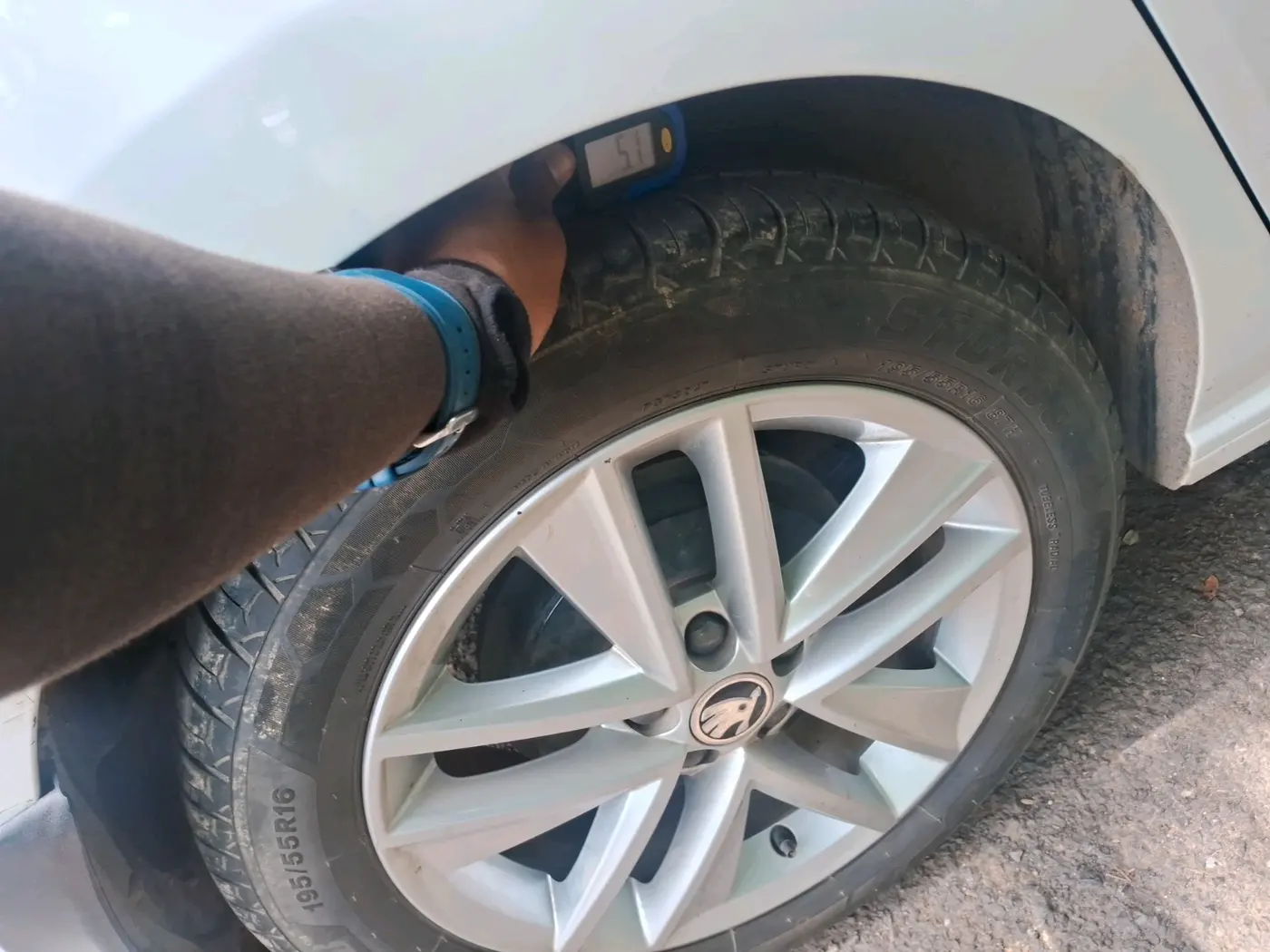 2021 Skoda Rapid STYLE TSI, Petrol, Manual, 69,631 km, tyre