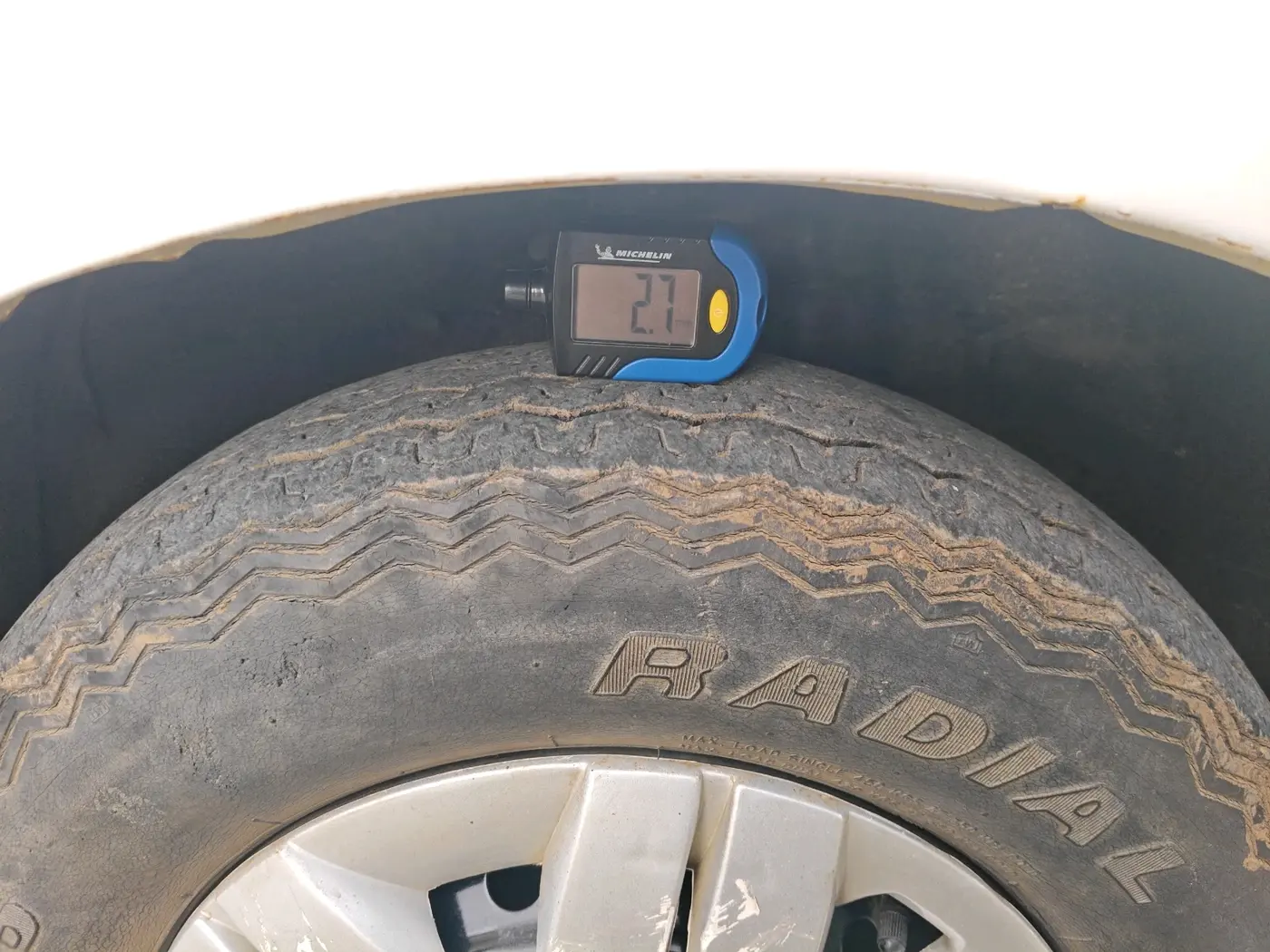 2019 Maruti Alto LXI CNG, CNG, Manual, 59,761 km, tyre