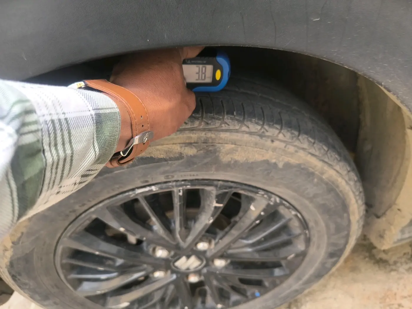 2020 Maruti XL6 ZETA MT, Petrol, Manual, 75,851 km, tyre