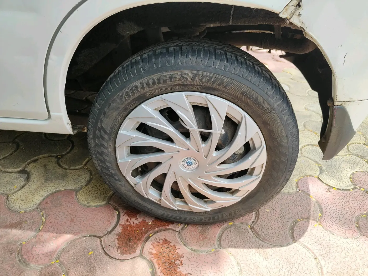 2014 Maruti Alto K10 VXI, Petrol, Manual, 1,09,008 km, tyre