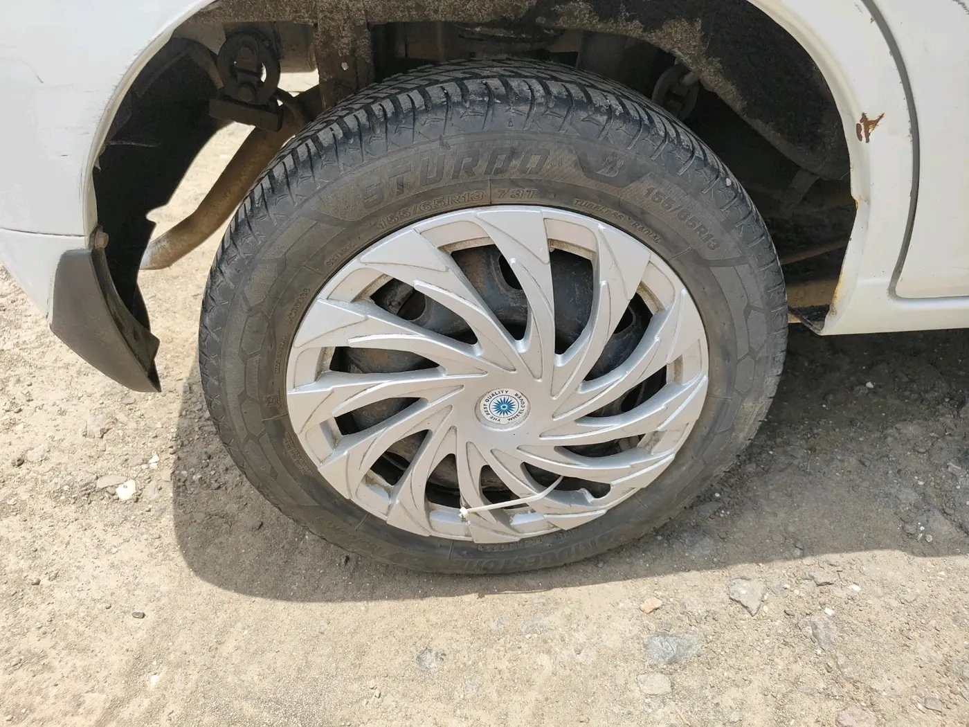 2014 Maruti Alto K10 VXI, Petrol, Manual, 1,09,008 km, tyre