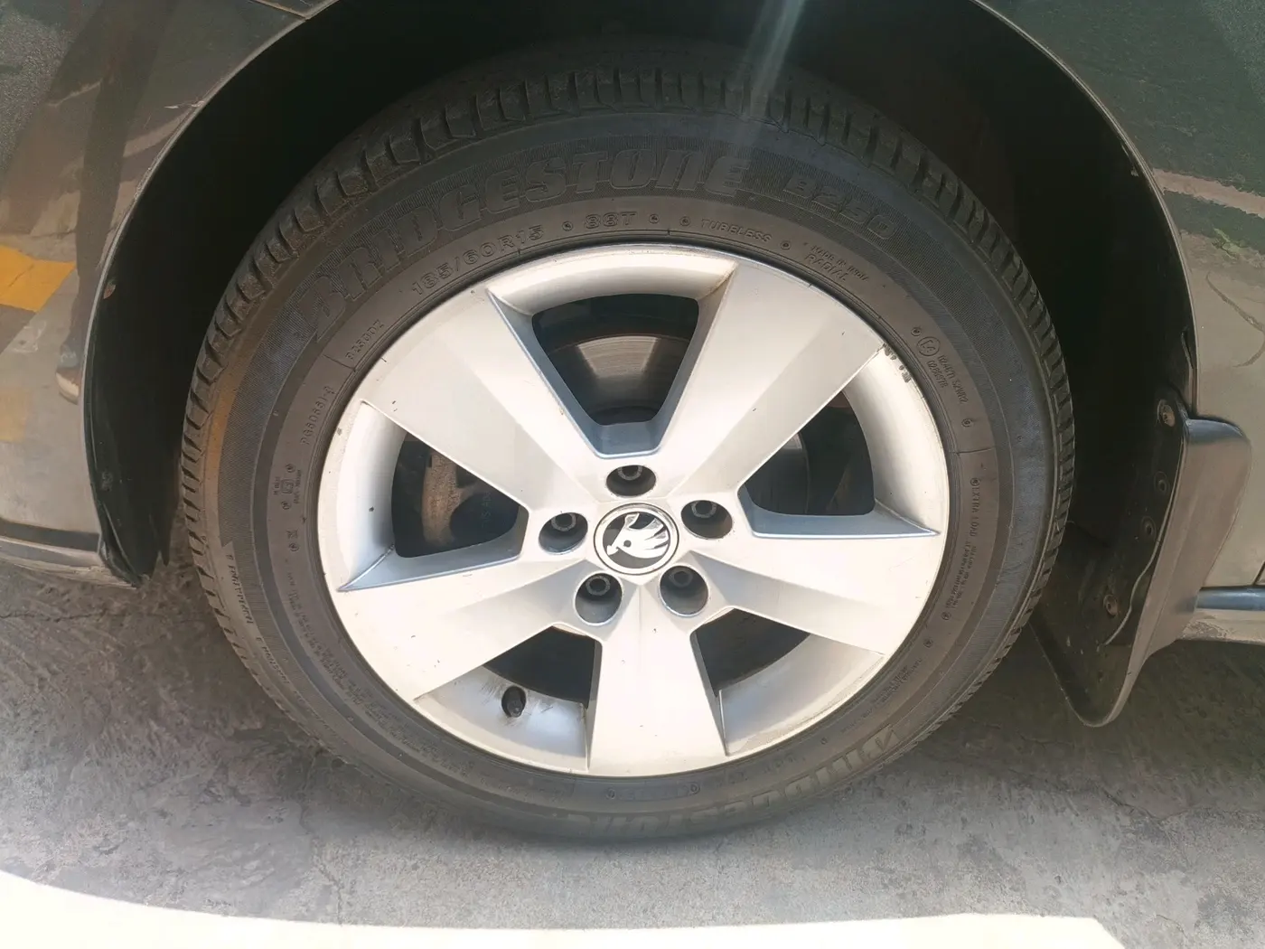 2018 Skoda Rapid AMBITION 1.5 TDI, Diesel, Manual, 93,785 km, tyre