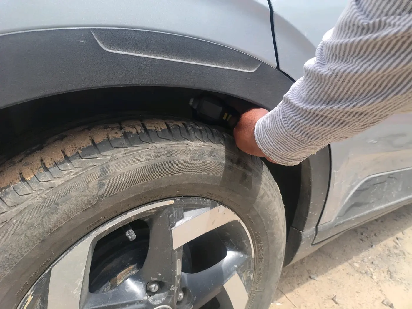 2019 Hyundai VENUE SX 1.0 (O) TURBO, Petrol, Manual, 1,10,614 km, tyre