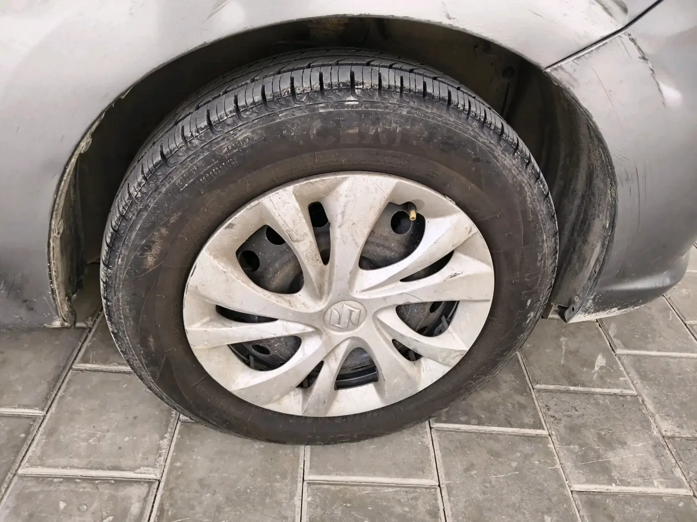 2019 Maruti Celerio VXI CNG, CNG, Manual, 1,11,756 km, tyre