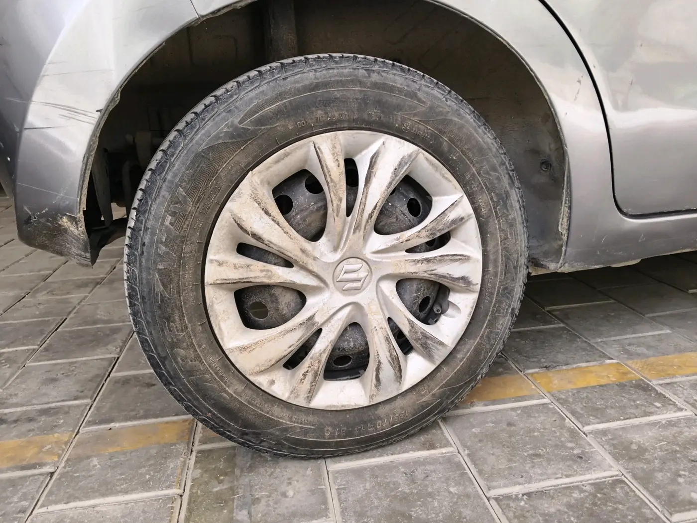 2019 Maruti Celerio VXI CNG, CNG, Manual, 1,11,756 km, tyre