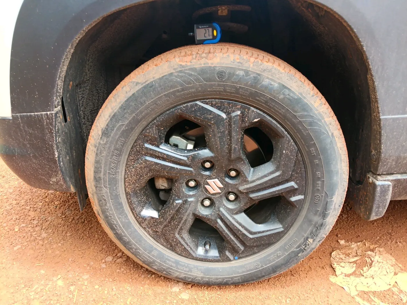 2022 Maruti BREZZA ZXI SMART HYBRID , Petrol, Manual, 60,857 km, tyre