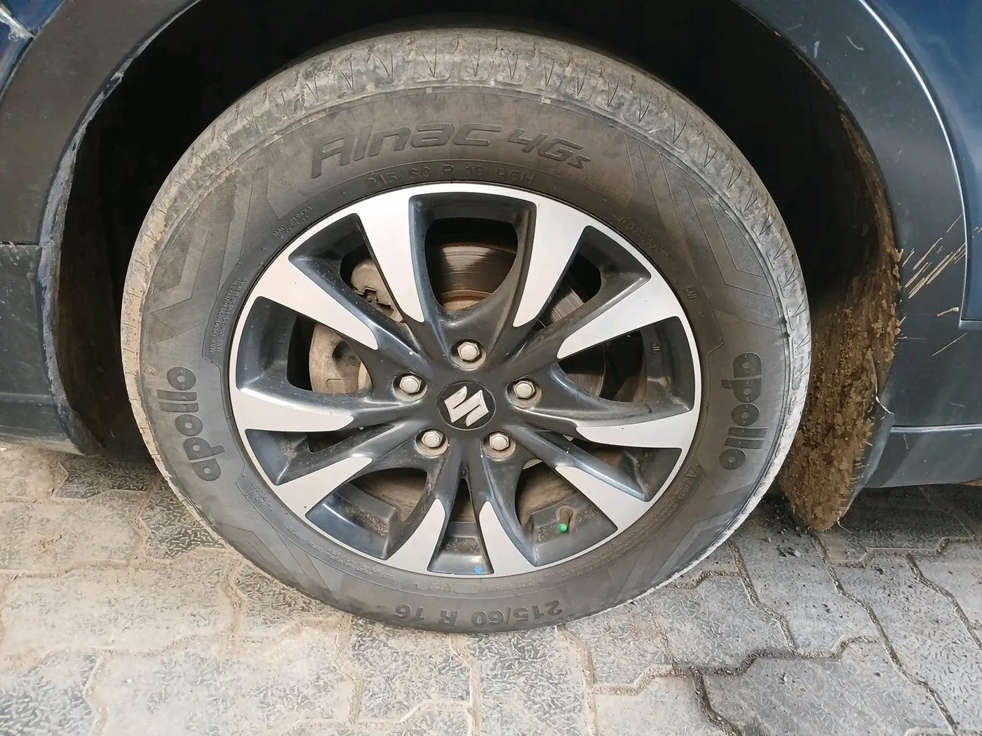 2018 Maruti S Cross ALPHA 1.3, Diesel, Manual, 1,11,656 km, tyre