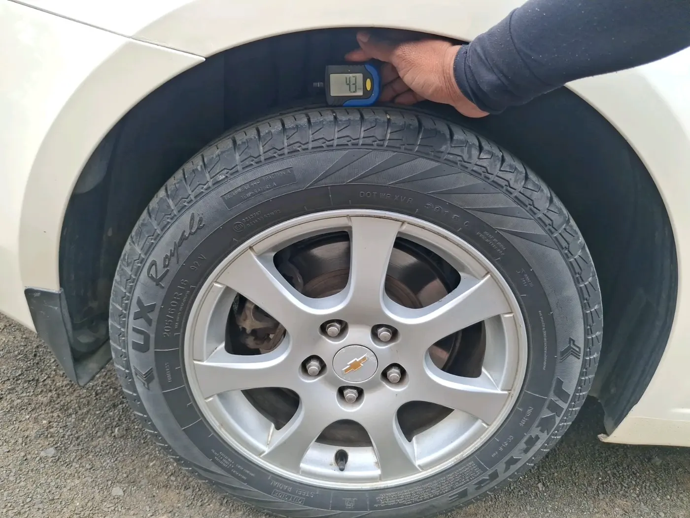 2011 Chevrolet Cruze LTZ, Diesel, Manual, 57,452 km, tyre