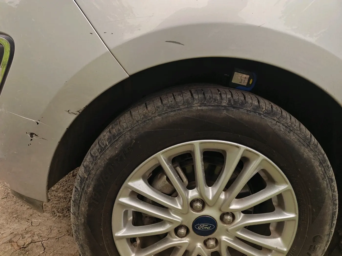 2019 Ford Figo Aspire TITANIUM 1.2 PETROL, Petrol, Manual, 59,612 km, tyre