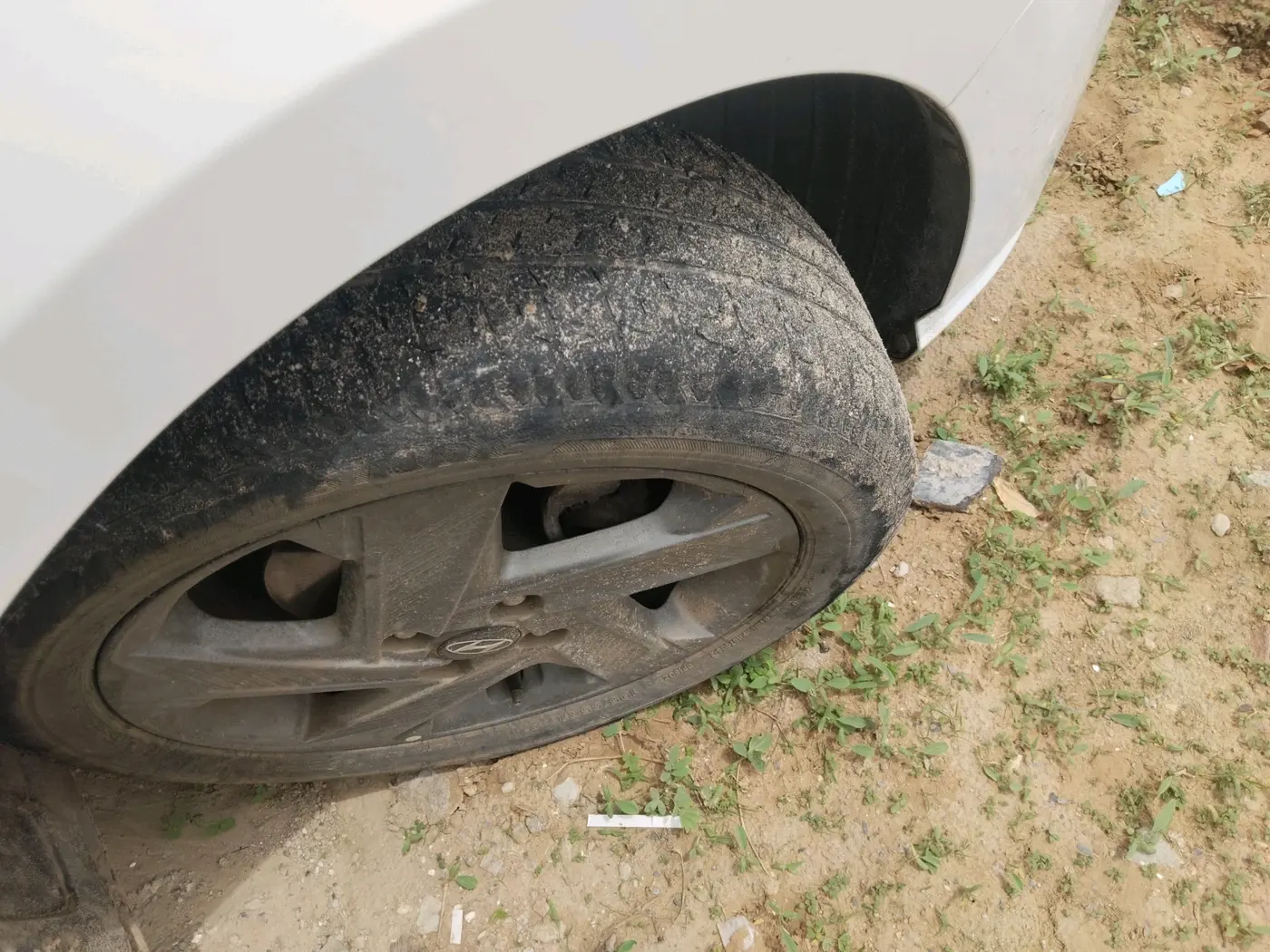 2021 Hyundai Verna SX 1.5 VTVT IVT, Petrol, Automatic, 54,517 km, tyre