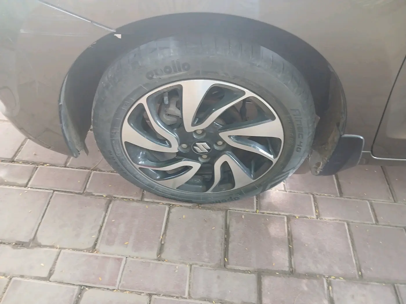 2021 Maruti Baleno ZETA CVT PETROL 1.2, Petrol, Automatic, 70,007 km, tyre