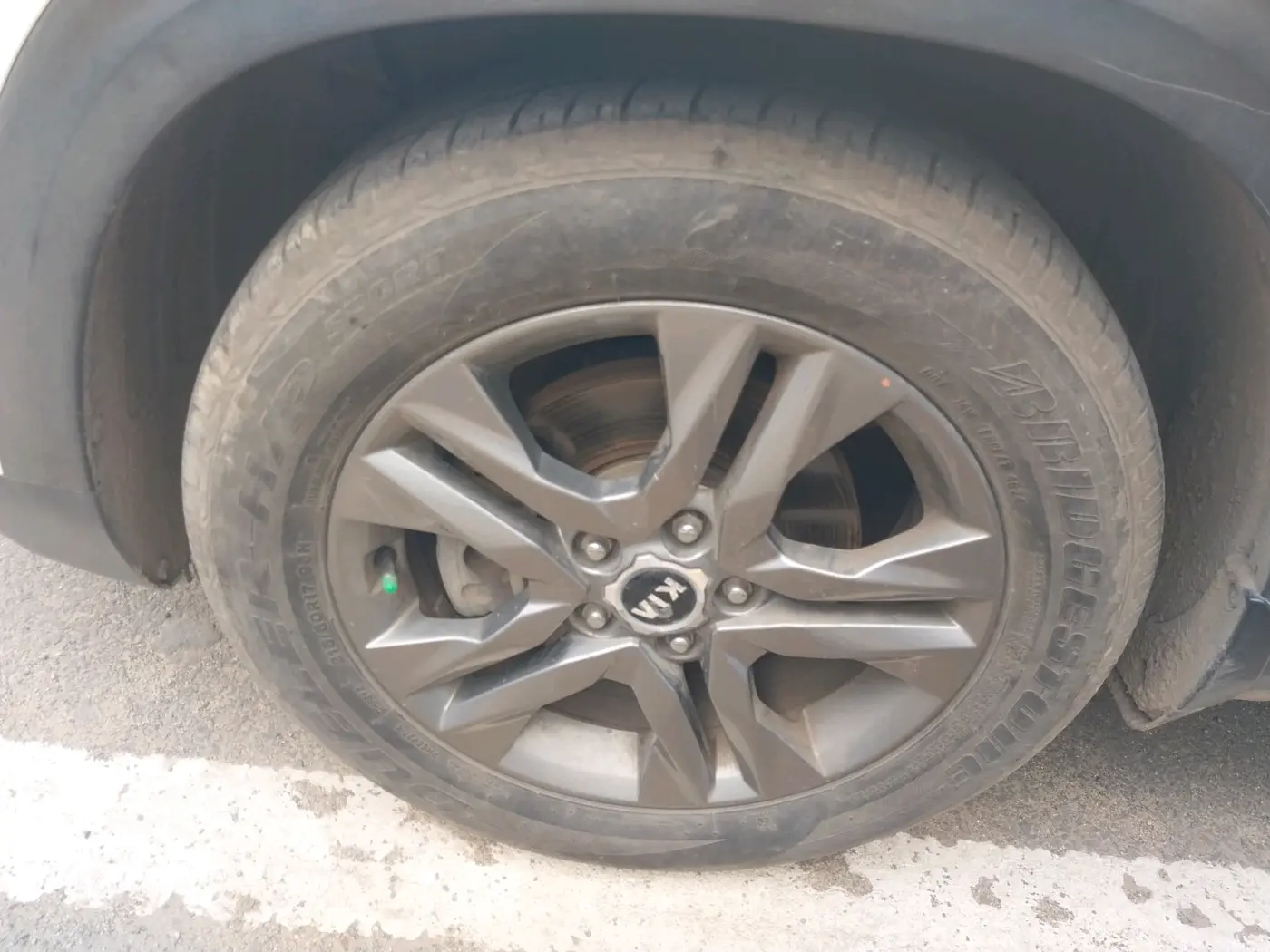 2019 KIA SELTOS HTX PLUS AT1.5 DIESEL, Diesel, Automatic, 1,89,807 km, tyre