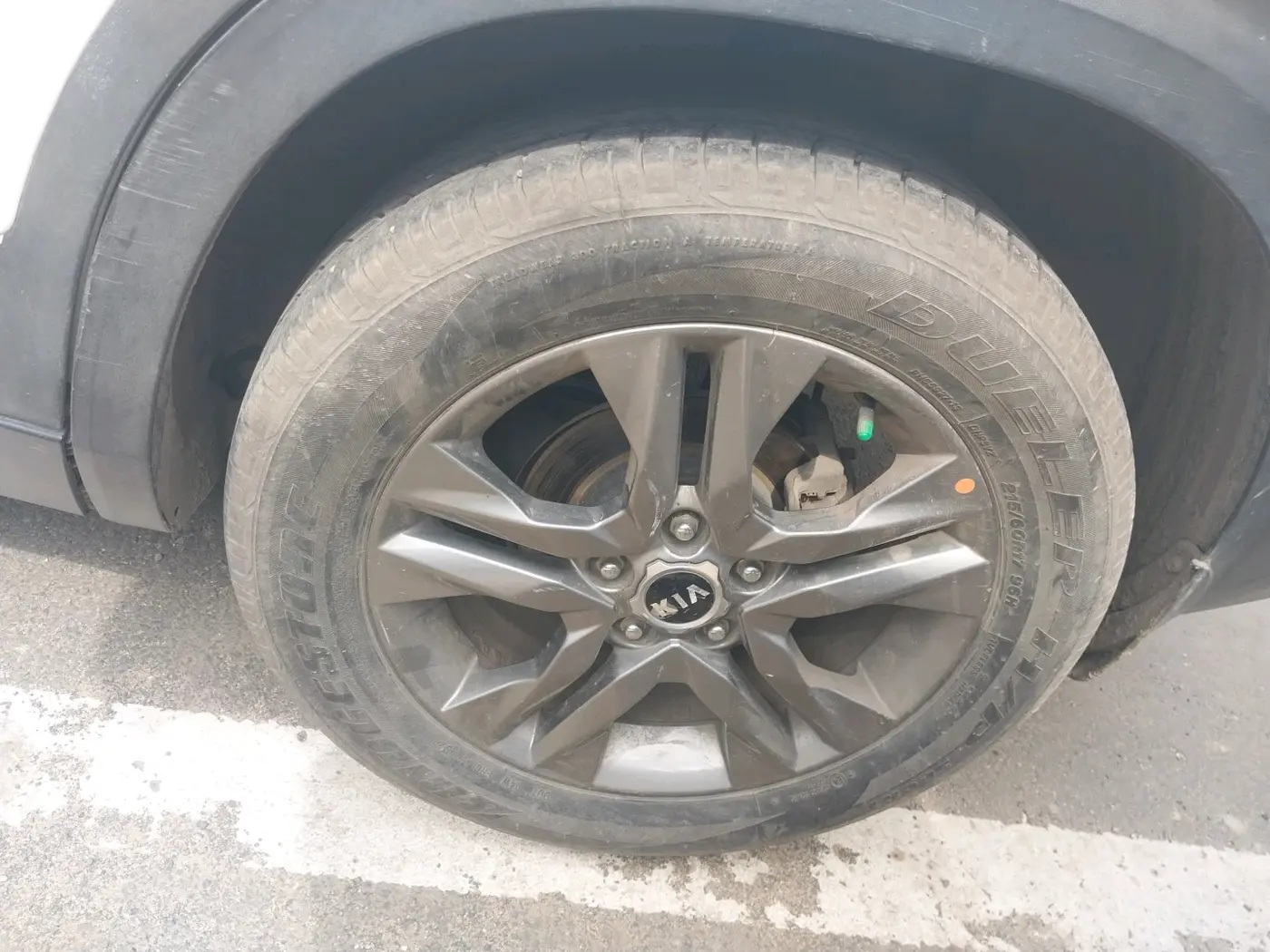 2019 KIA SELTOS HTX PLUS AT1.5 DIESEL, Diesel, Automatic, 1,89,807 km, tyre